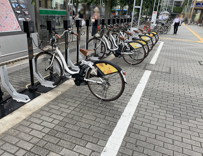 川越市自転車シェアリング 本川越駅