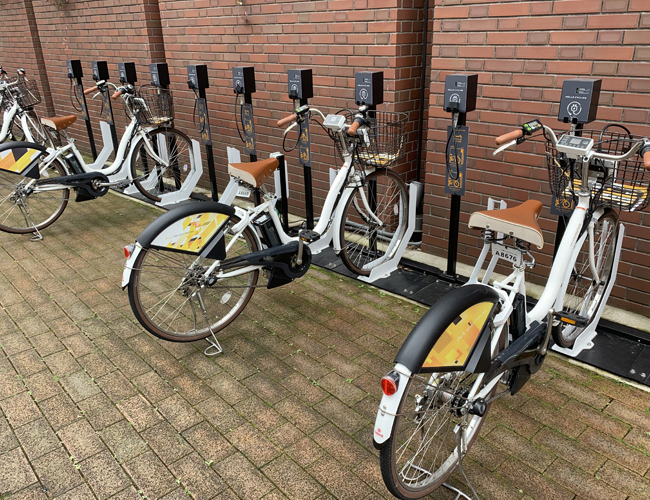 川越市自転車シェアリング 小江戸蔵里