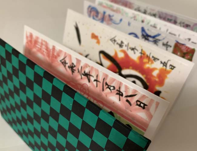 鬼滅柄の御朱印帳