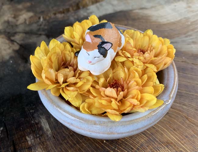 鬼滅の花手水
