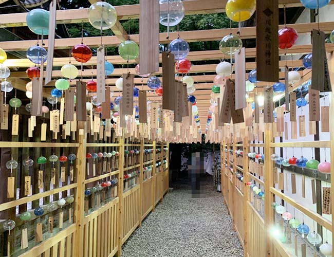 2022年の川越氷川神社の「縁むすび風鈴」は7月2日（土）から開催｜「光る川」も復活します | 川越のオバちゃんがつづる川越ノヲト。