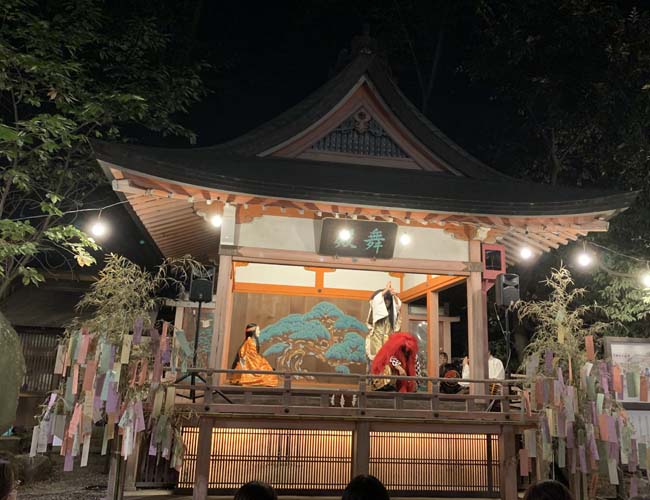 川越氷川神社の七夕祭